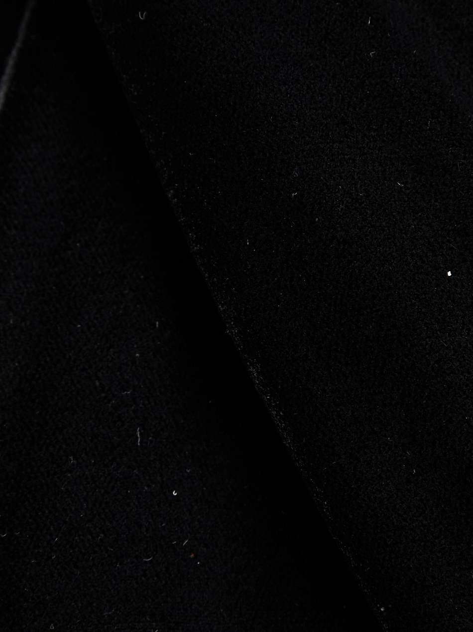 stretch-velvet midi dress