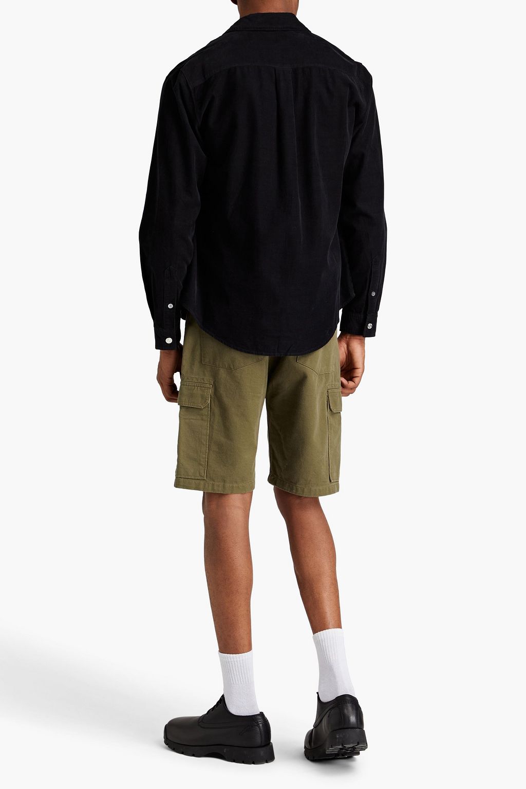 FRAME Cotton-corduroy shirt