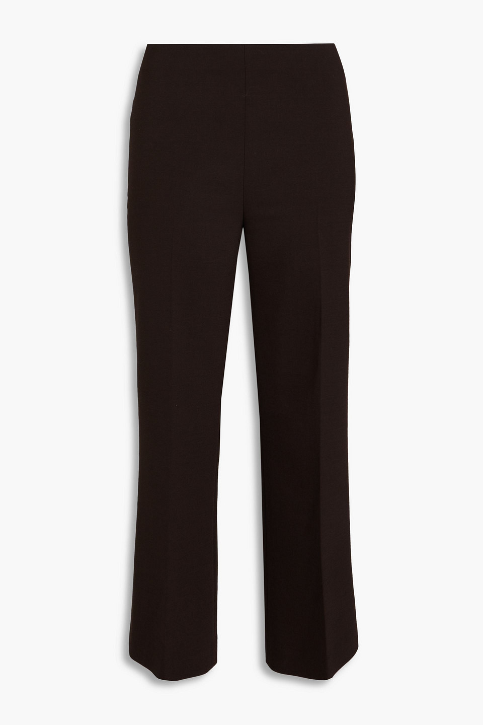 Crepe kick-flare pants