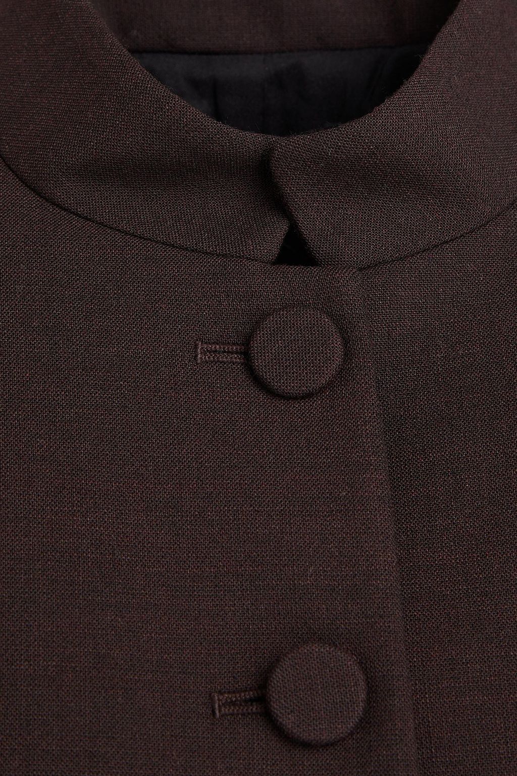 THEORY Wool-blend crepe jacket