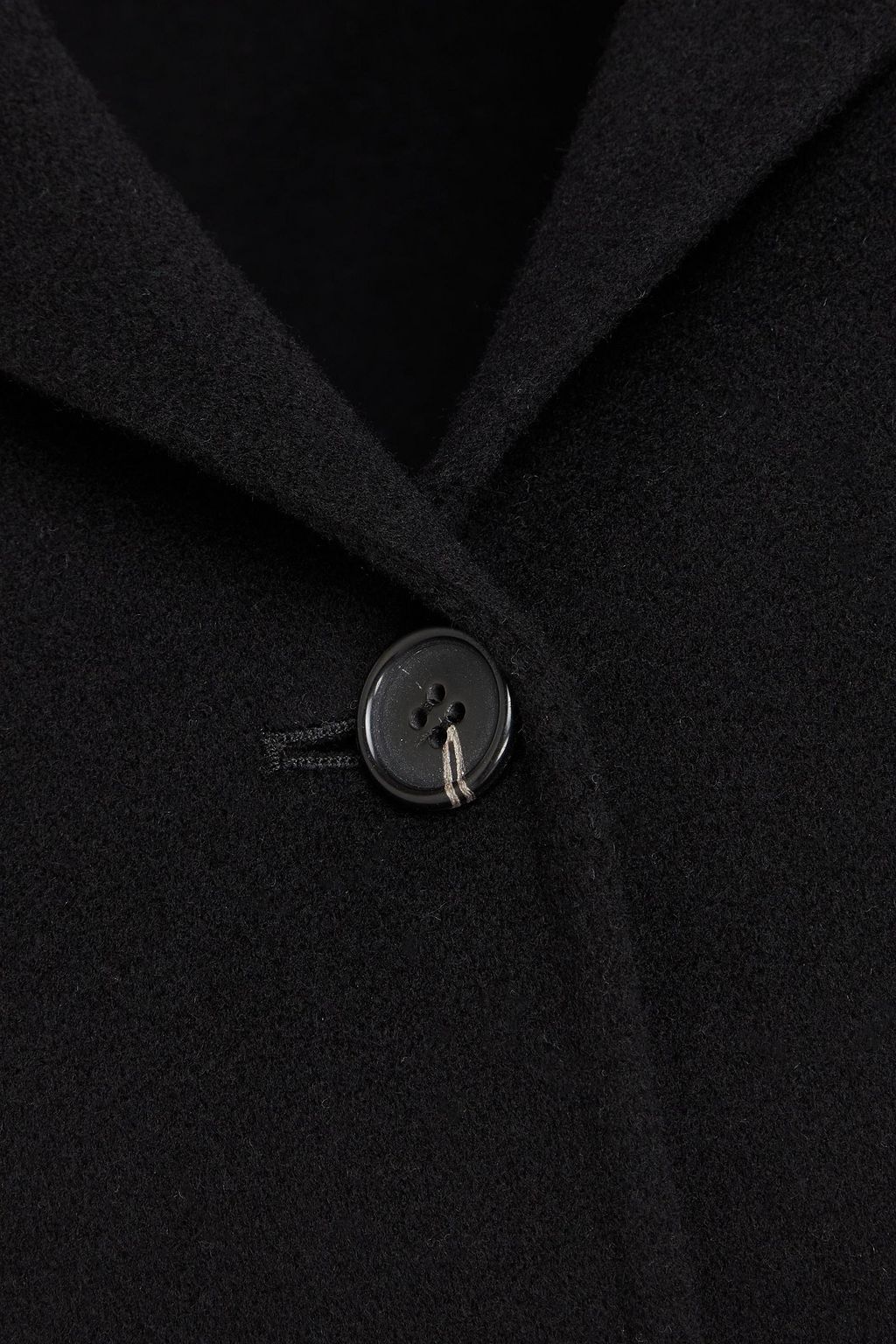 THEORY Cropped wool and cashmere-blend felt jacket