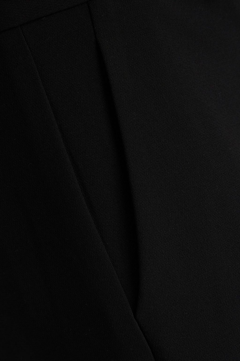 THEORY Cropped crepe straight-leg pants