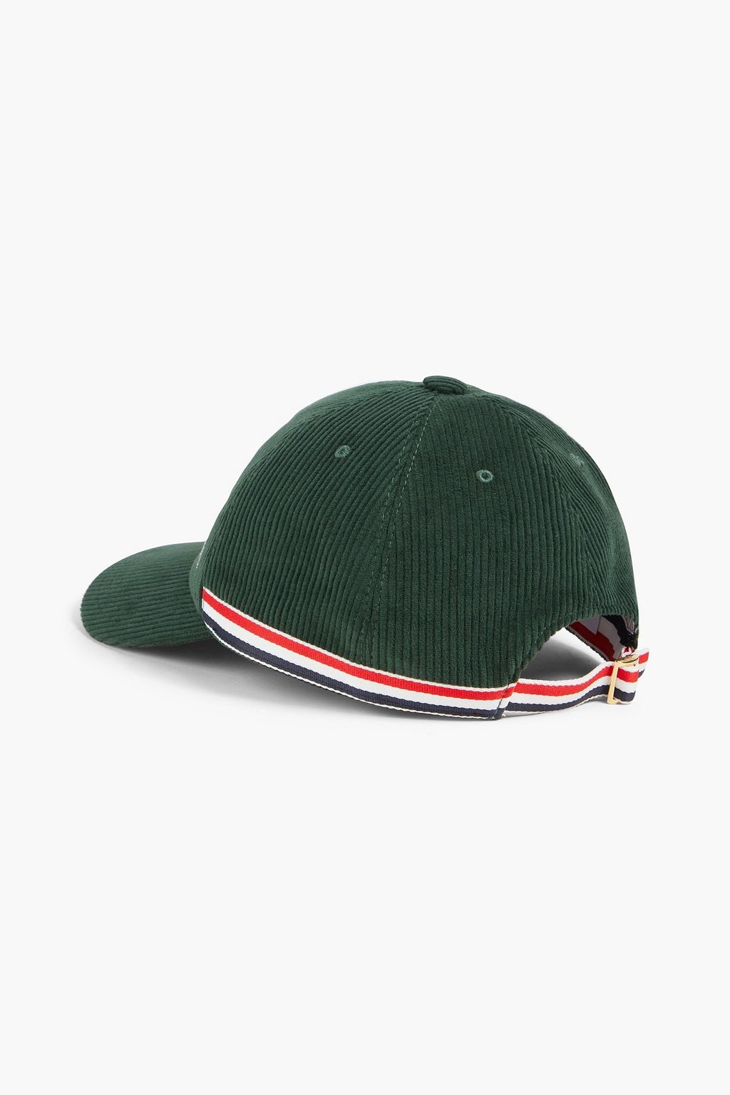 THOM BROWNE 코튼 코듀로이 베이스볼 캡