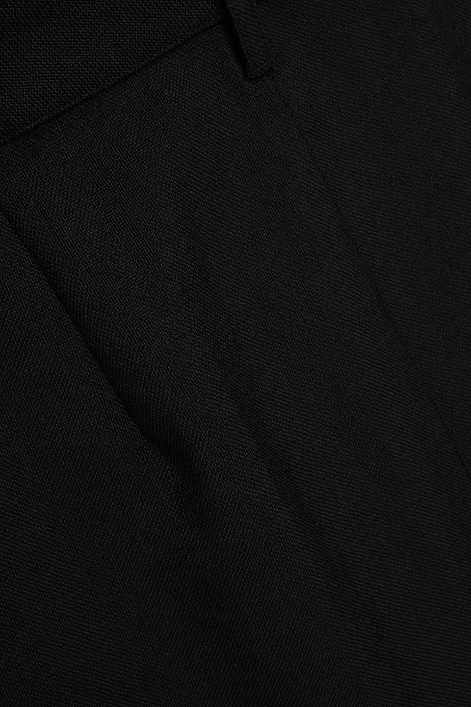 Theory High-waisted Virgin Wool Maxi Skirt In Black