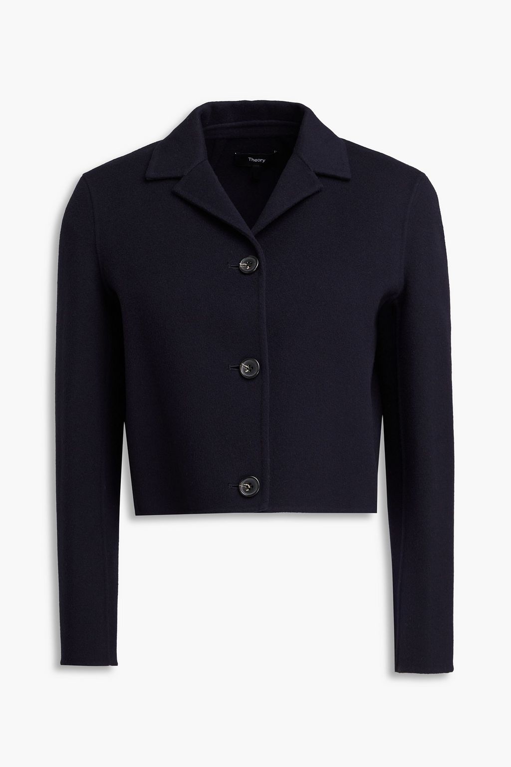 Theory Felted Wool-Cashmere Jacket with Belt - Bergdorf Goodman