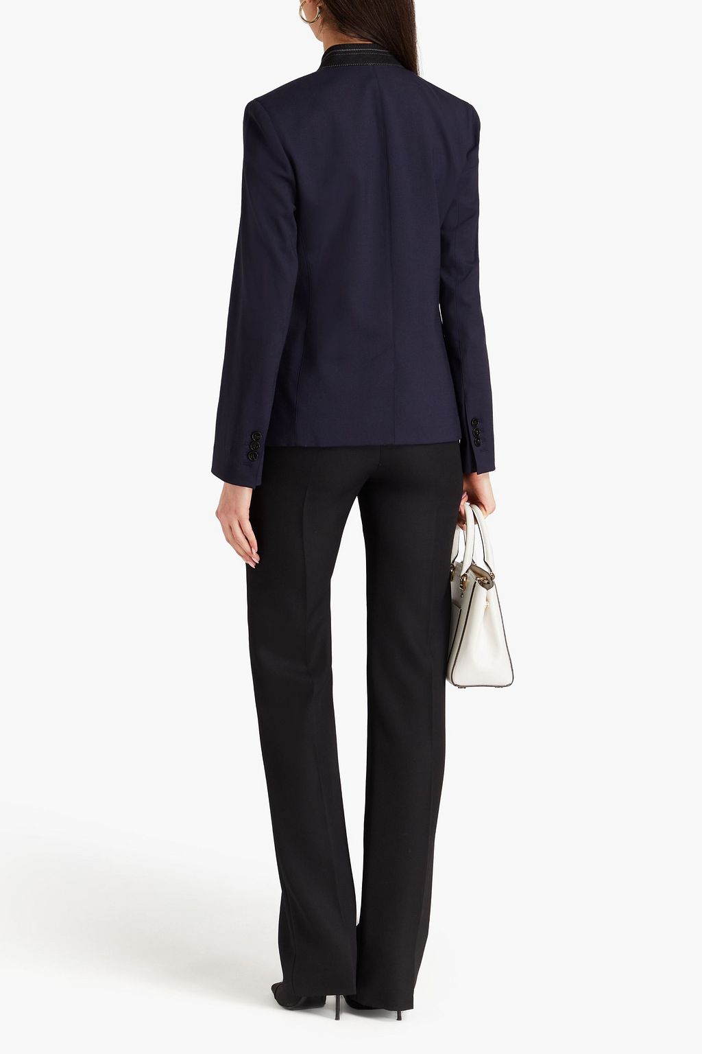 THEORY PROJECT Wool-blend gaberdine jacket