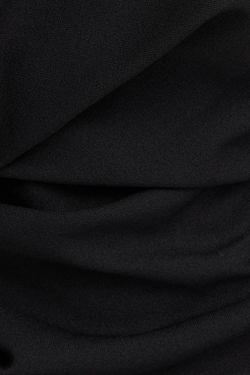 THEORY Draped crepe midi dress