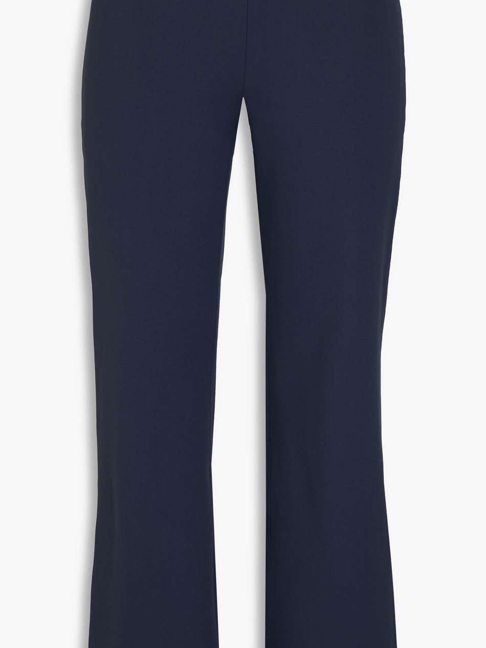 stretch-jersey kick-flare pants