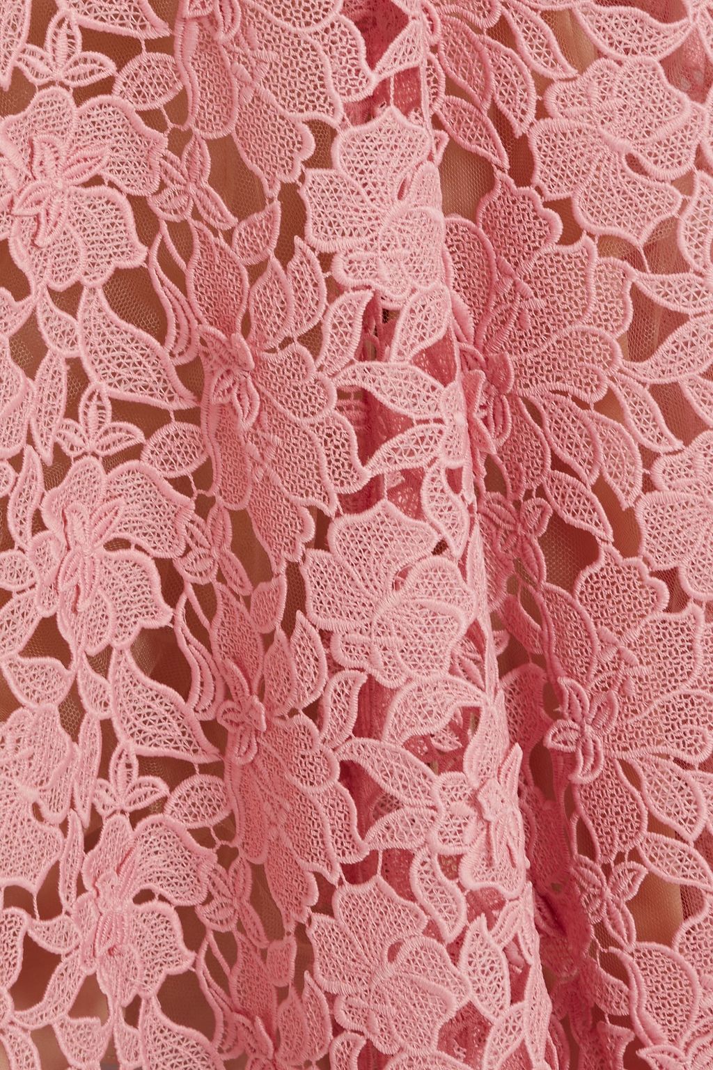 OSCAR DE LA RENTA Guipure lace gown