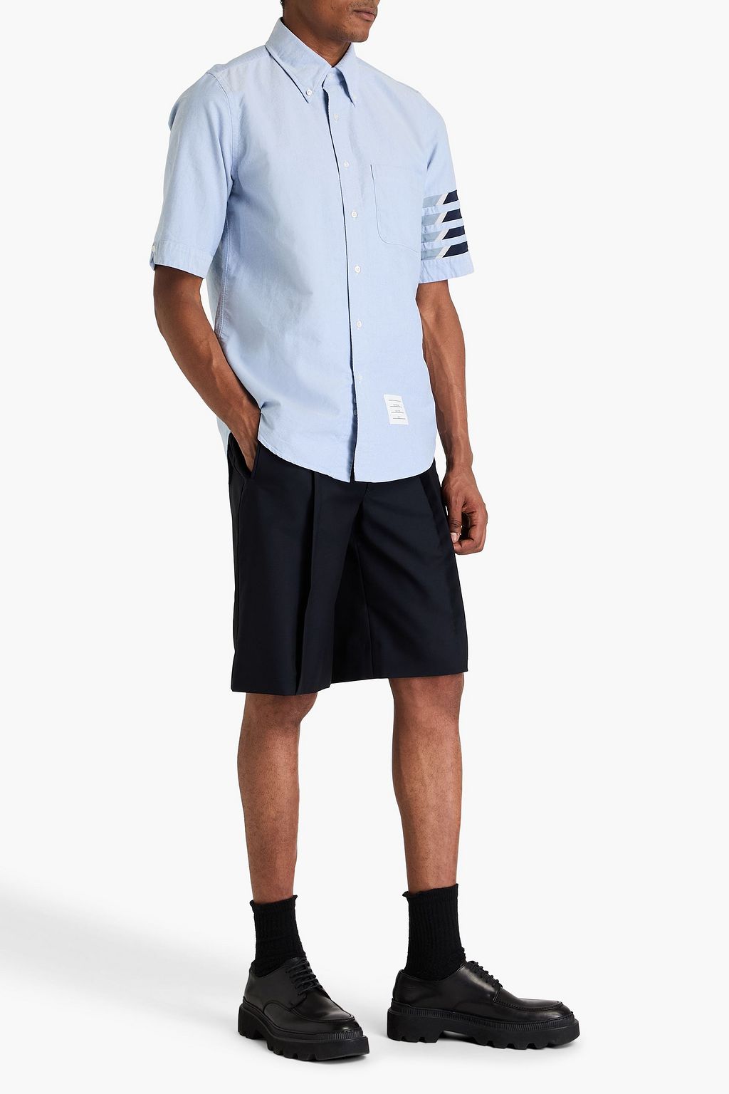 THOM BROWNE Hemd aus Baumwoll-Oxford