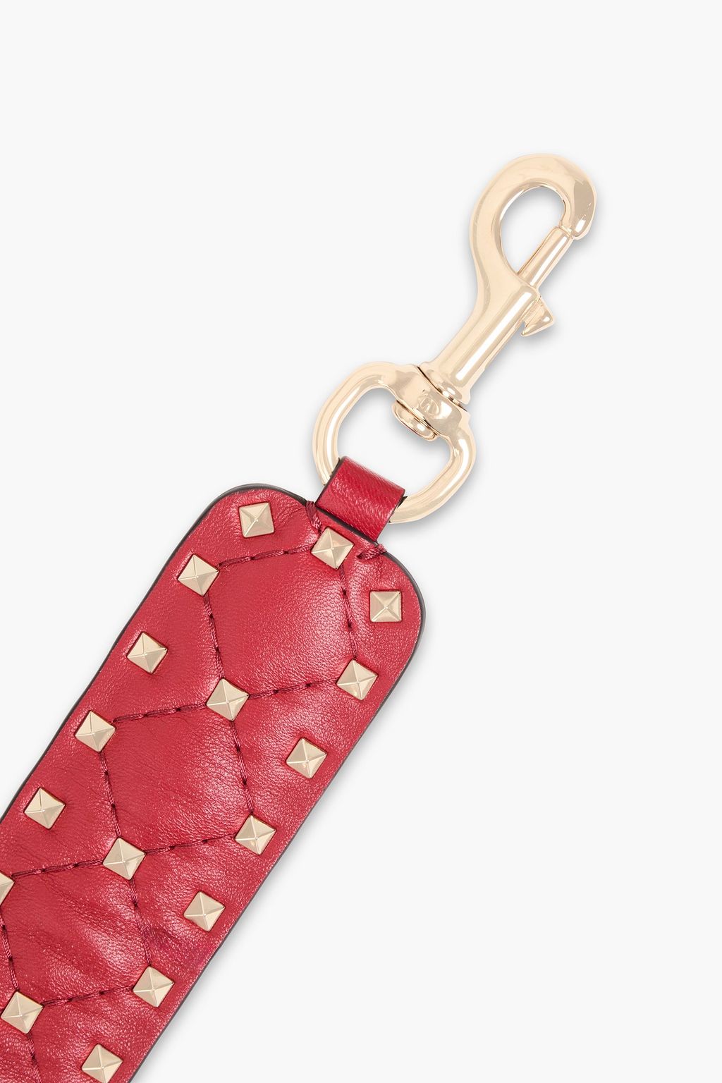 VALENTINO GARAVANI Rockstud quilted leather bag strap
