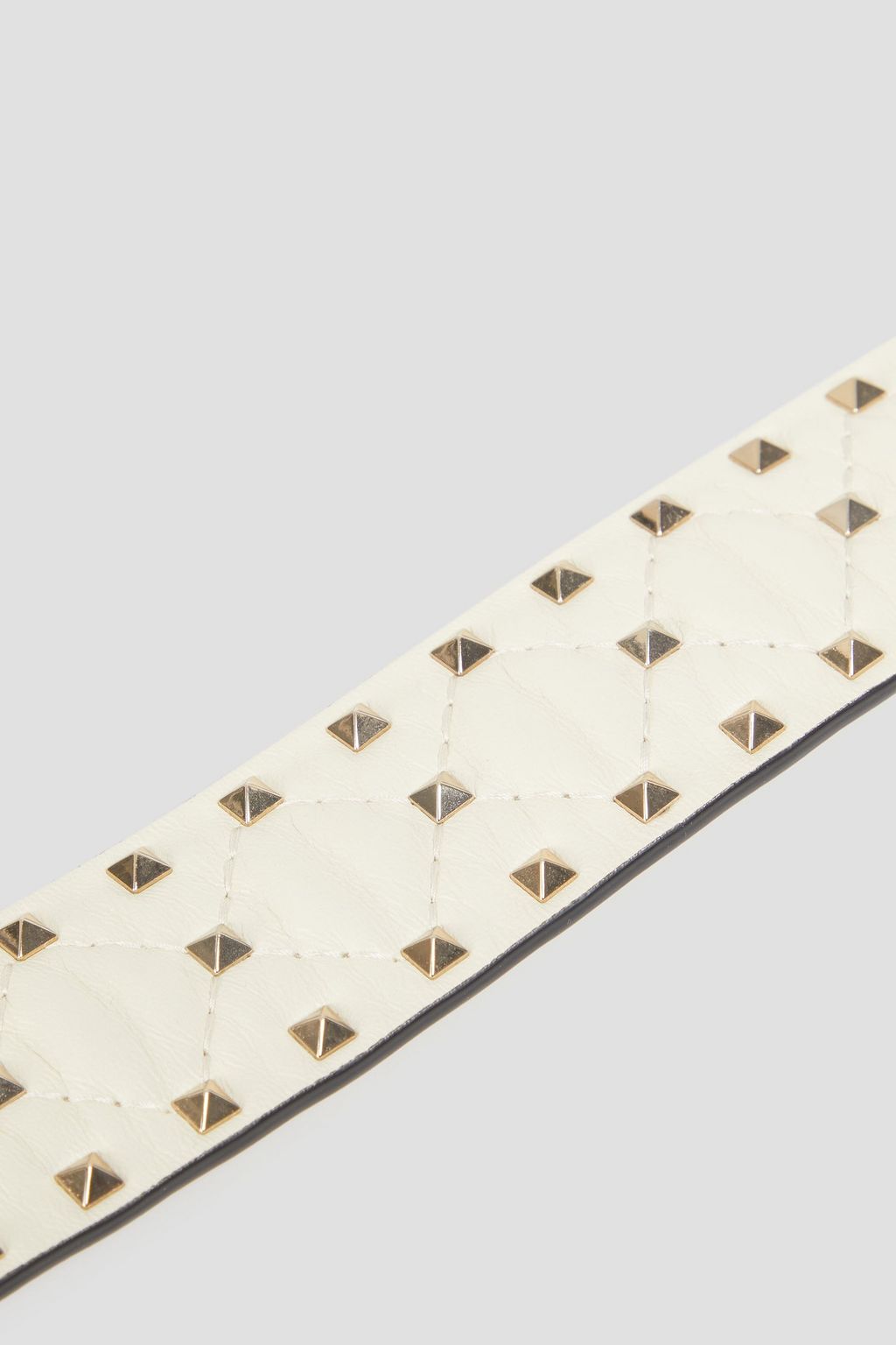 VALENTINO GARAVANI Rockstud quilted leather bag strap