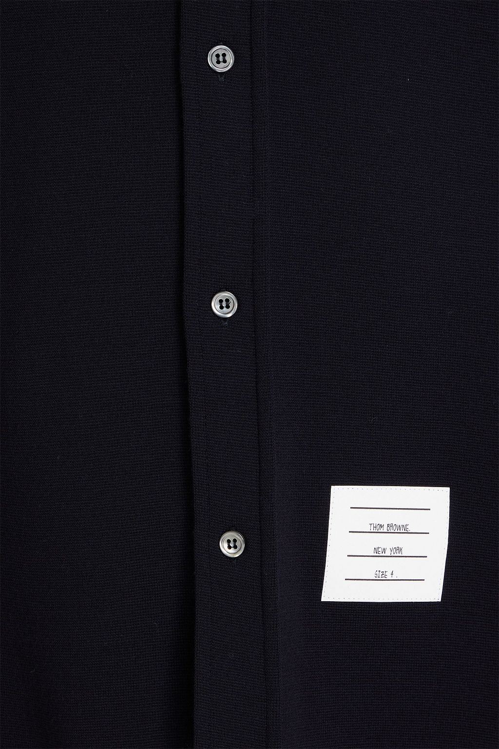 THOM BROWNE قميص من الصوف