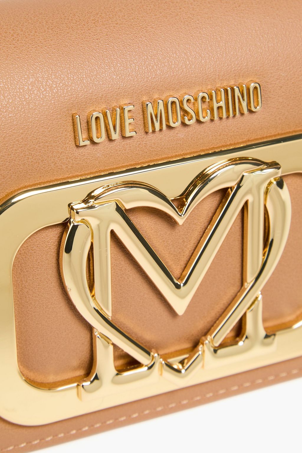 LOVE MOSCHINO محفظة "جولد راش" من الجلد الصناعي بتصميم مزركش