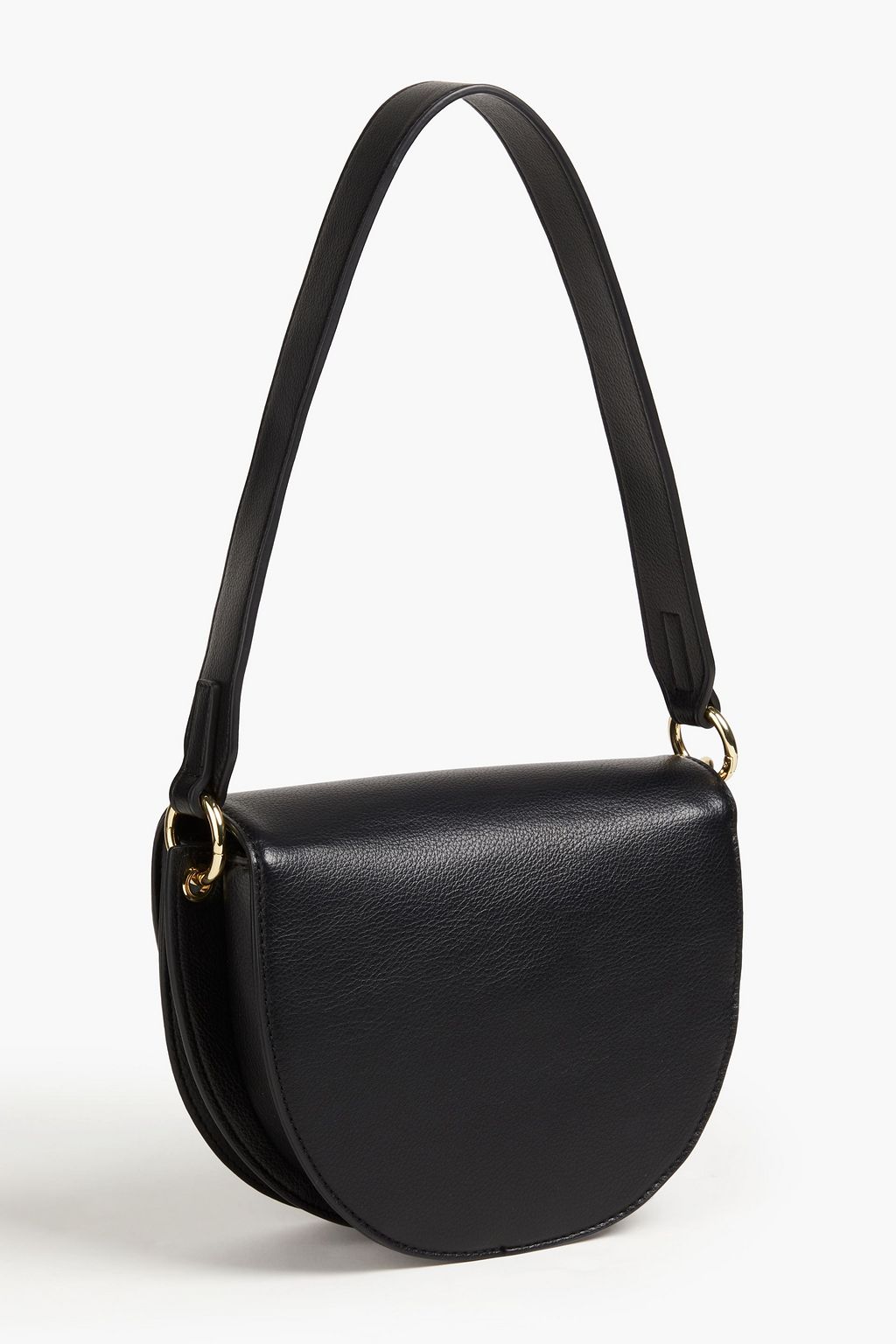 LOVE MOSCHINO Faux pebbled-leather shoulder bag