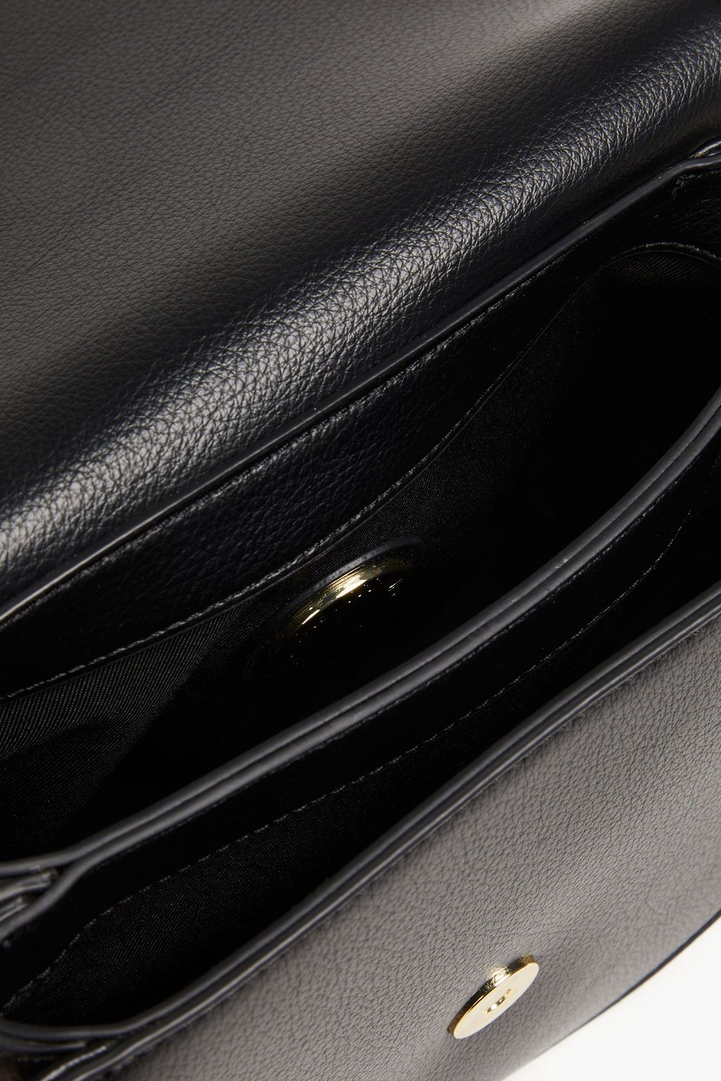 LOVE MOSCHINO Faux pebbled-leather shoulder bag