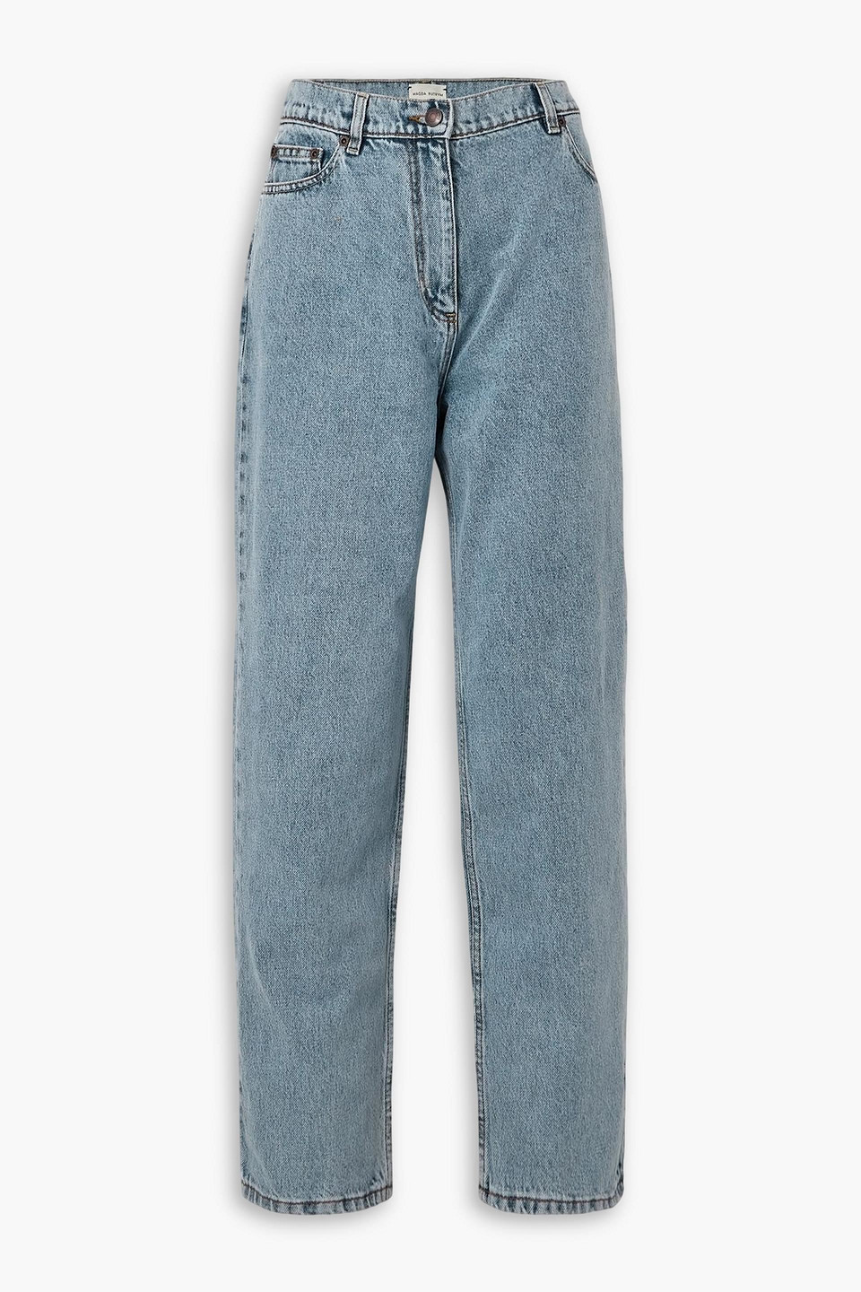 Magda Butrym Straight-leg Boyfriend Jeans In Blue