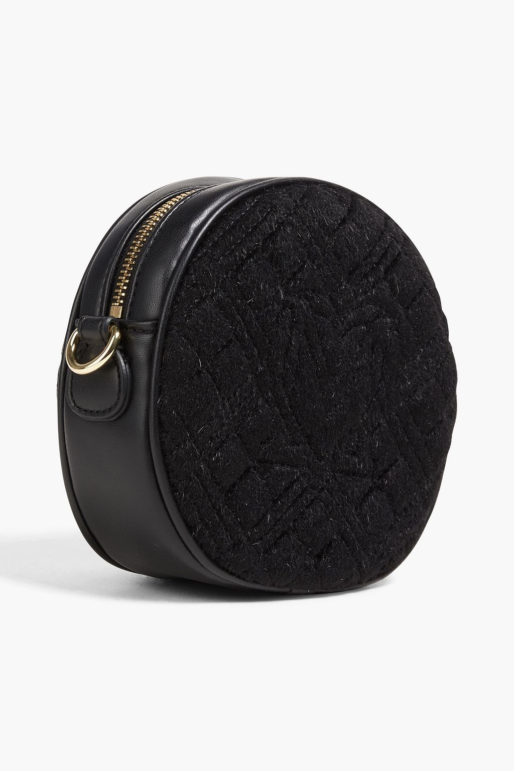 LOVE MOSCHINO Quilted velvet cross-body bag