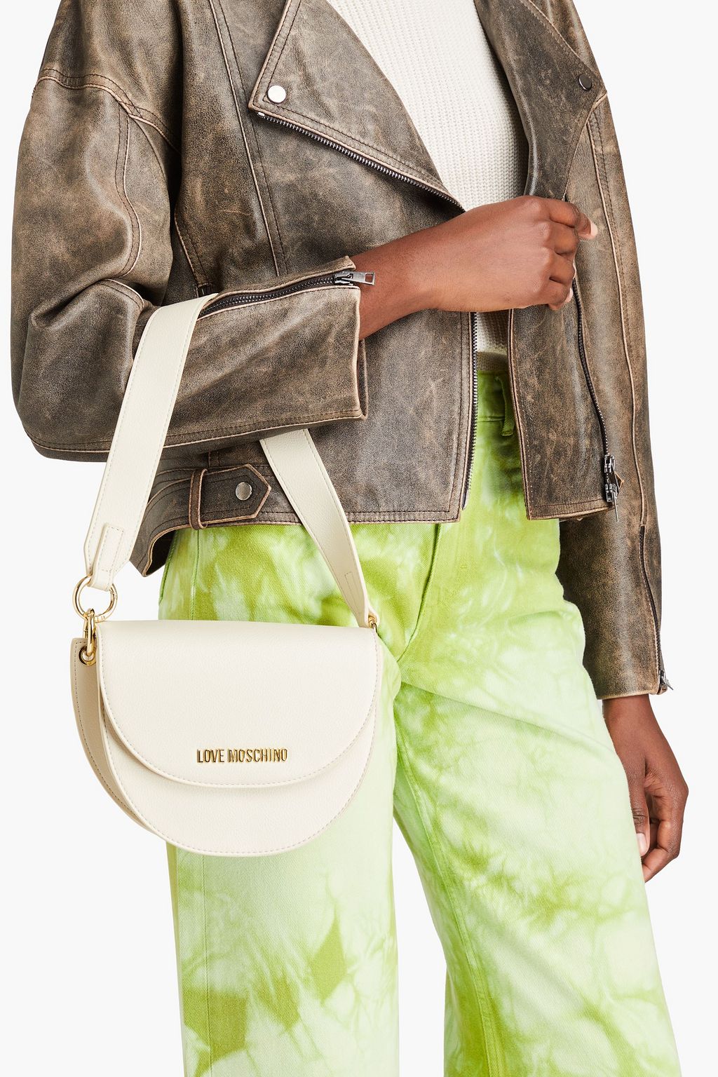 LOVE MOSCHINO Textured shoulder bag