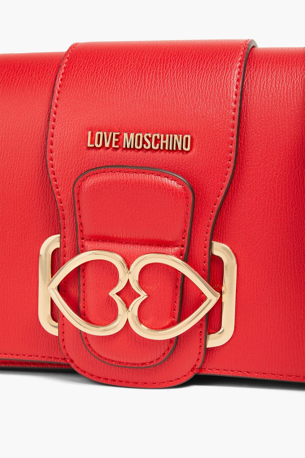 LOVE MOSCHINO حقيبة كتف من الجلد الصناعي