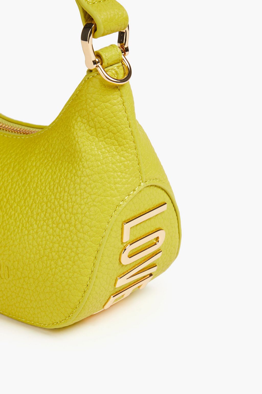 LOVE MOSCHINO Faux pebbled-leather shoulder bag