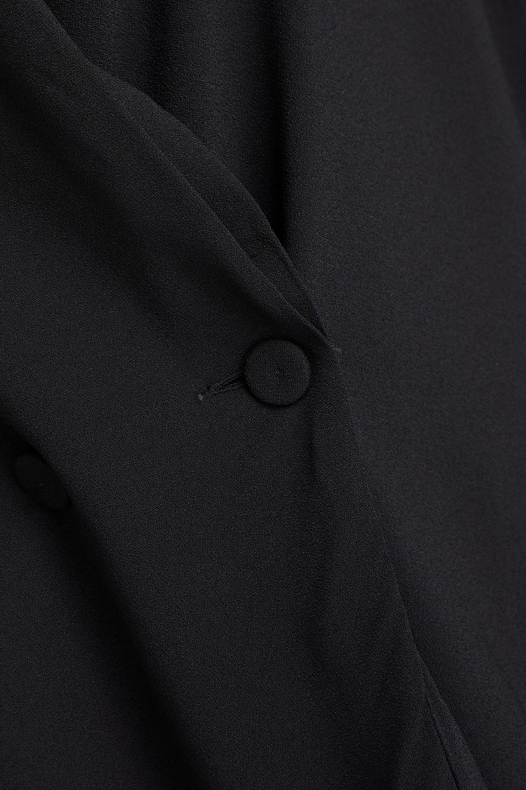 ANOTHER TOMORROW Draped crepe top