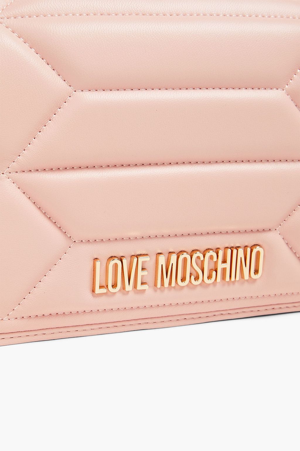LOVE MOSCHINO Quilted leather shoulder bag