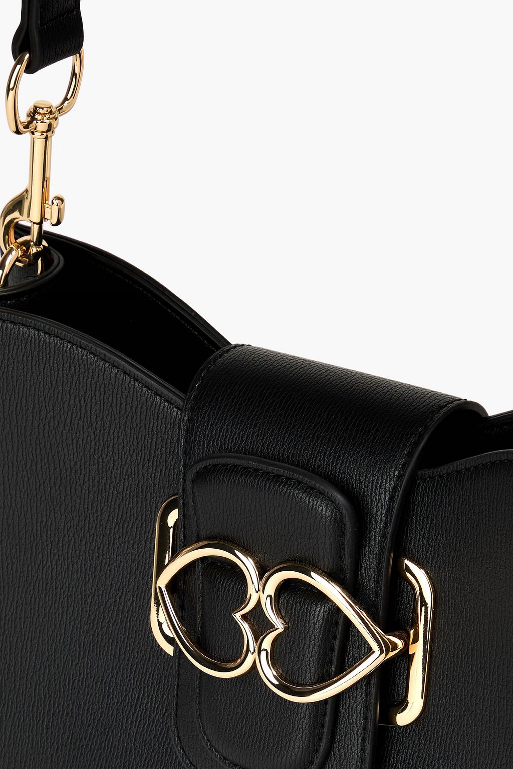 LOVE MOSCHINO حقيبة كتف من الجلد الصناعي