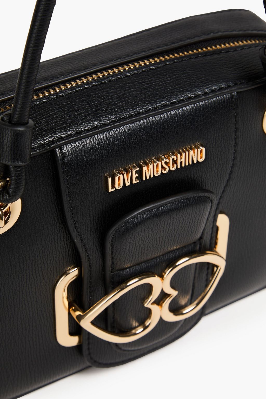 LOVE MOSCHINO حقيبة توت مصنوعة من الجلد الصناعي بتصميم مزركش