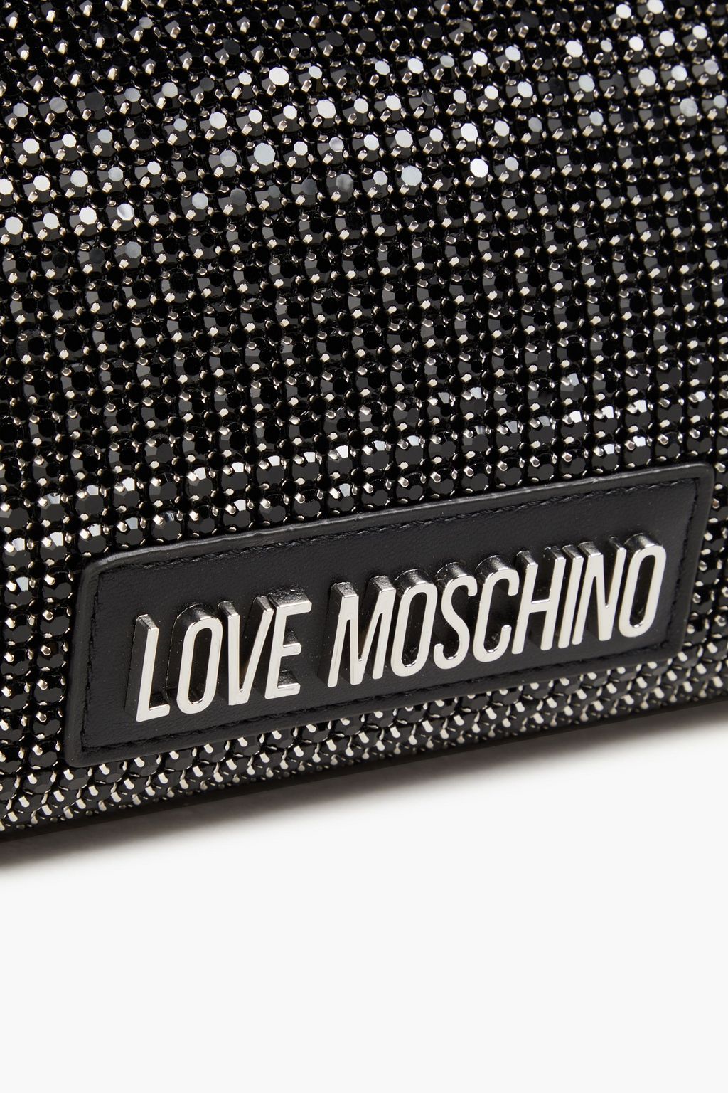 LOVE MOSCHINO Crystal-embellished shoulder bag