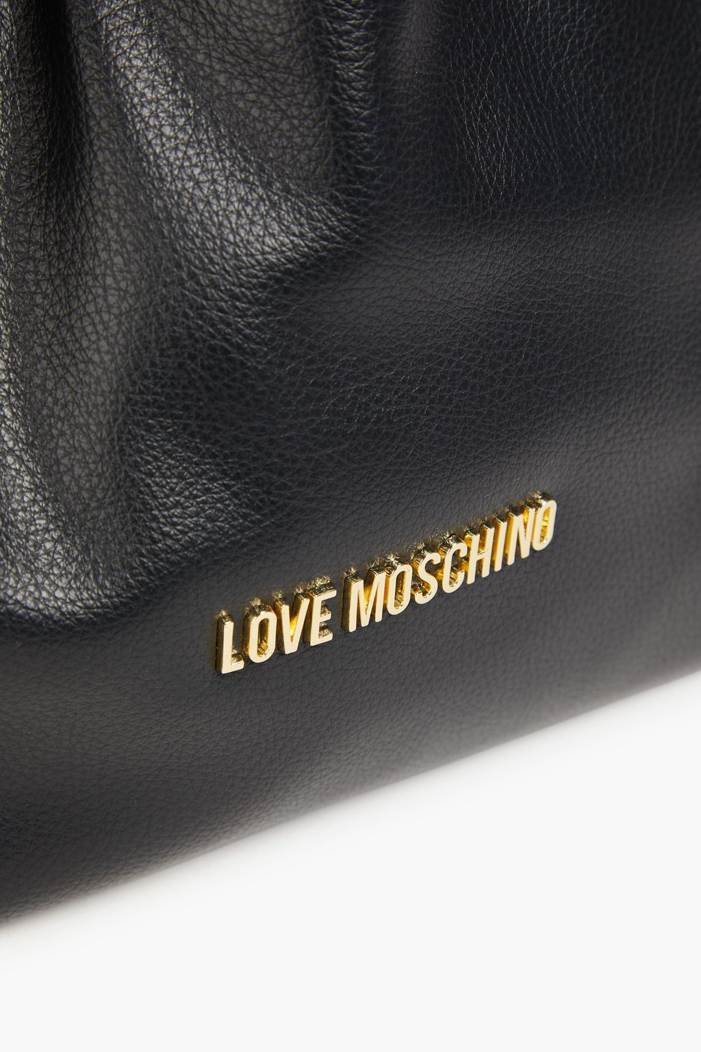 LOVE MOSCHINO Faux leather bucket bag