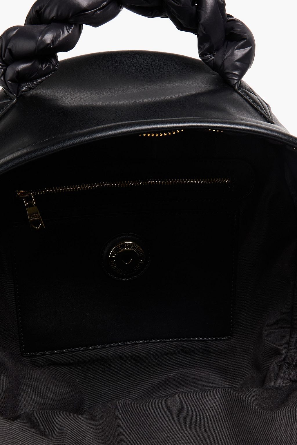 LOVE MOSCHINO حقيبة ظهر من قماش عازل ومبطّنة