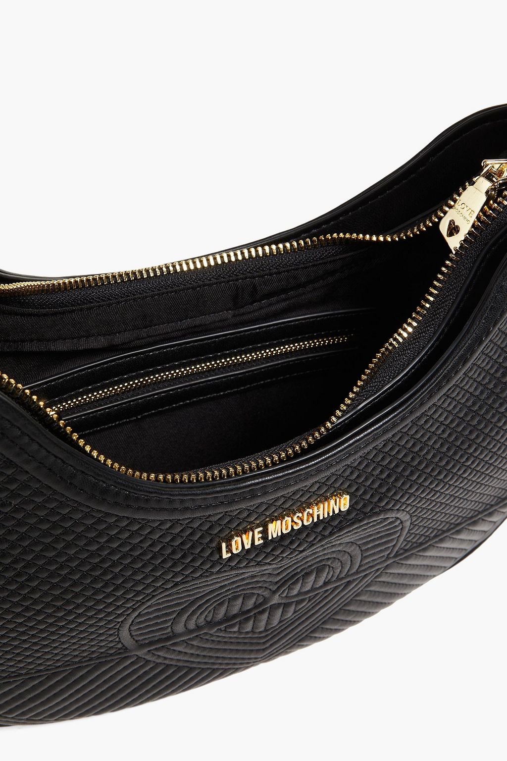 LOVE MOSCHINO Quilted faux leather shoulder bag