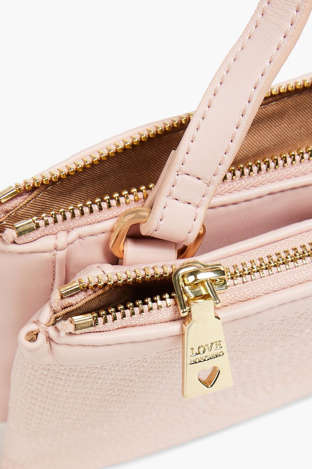 LOVE MOSCHINO Quilted faux leather shoulder bag