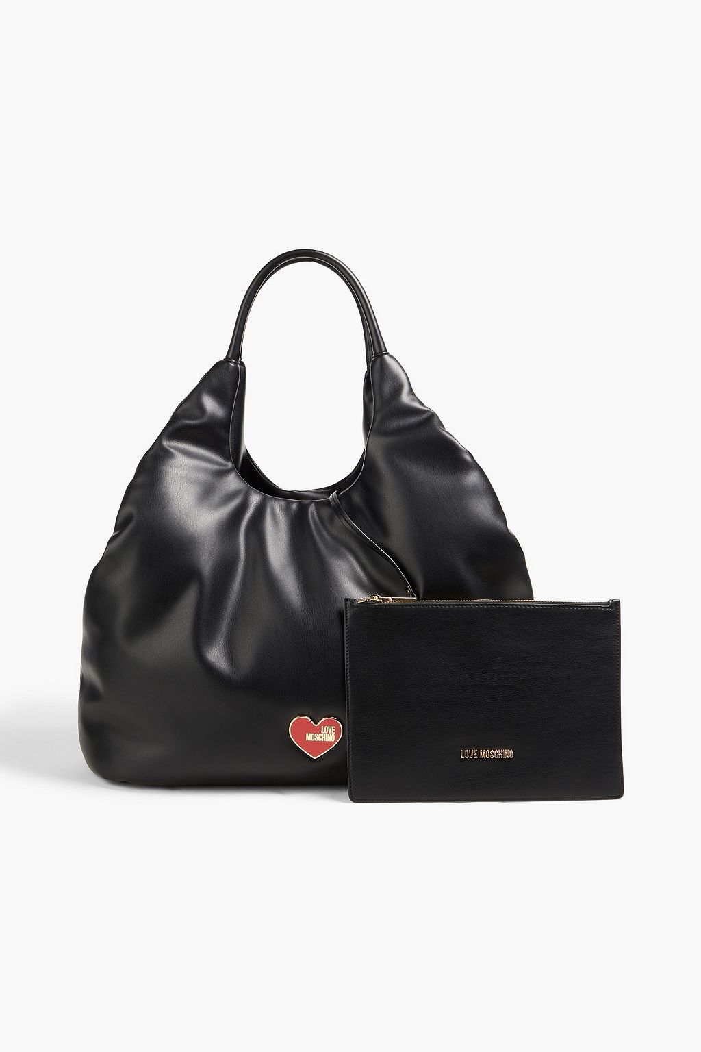 LOVE MOSCHINO Quilted leather shoulder bag