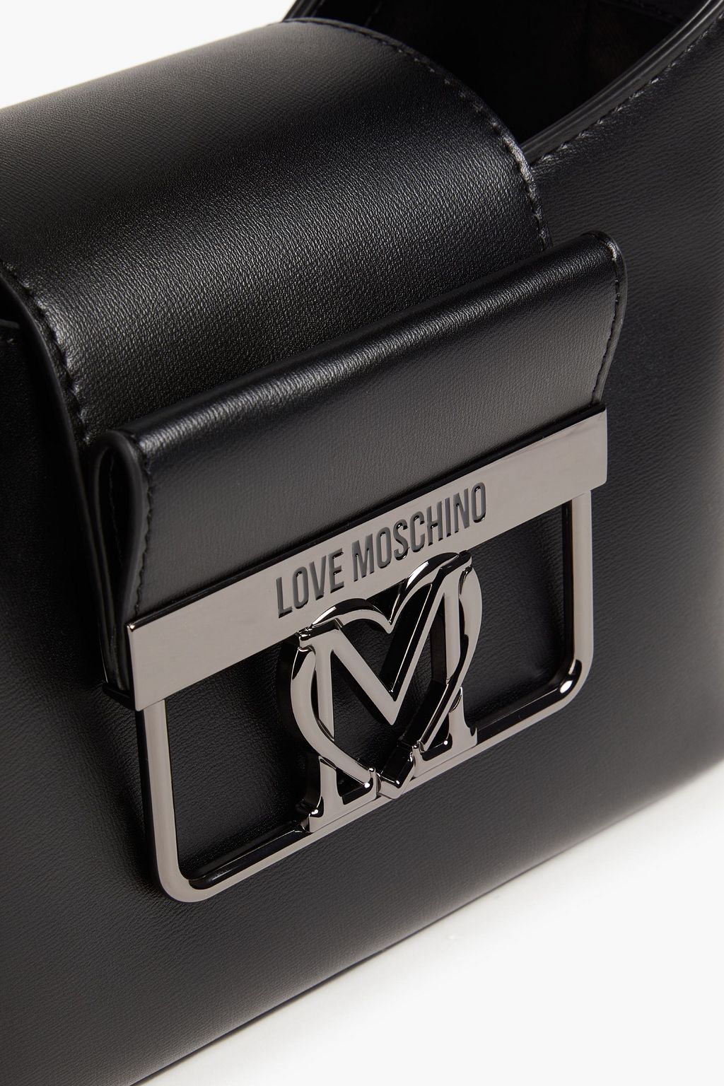 LOVE MOSCHINO حقيبة كتف من الجلد الصناعي