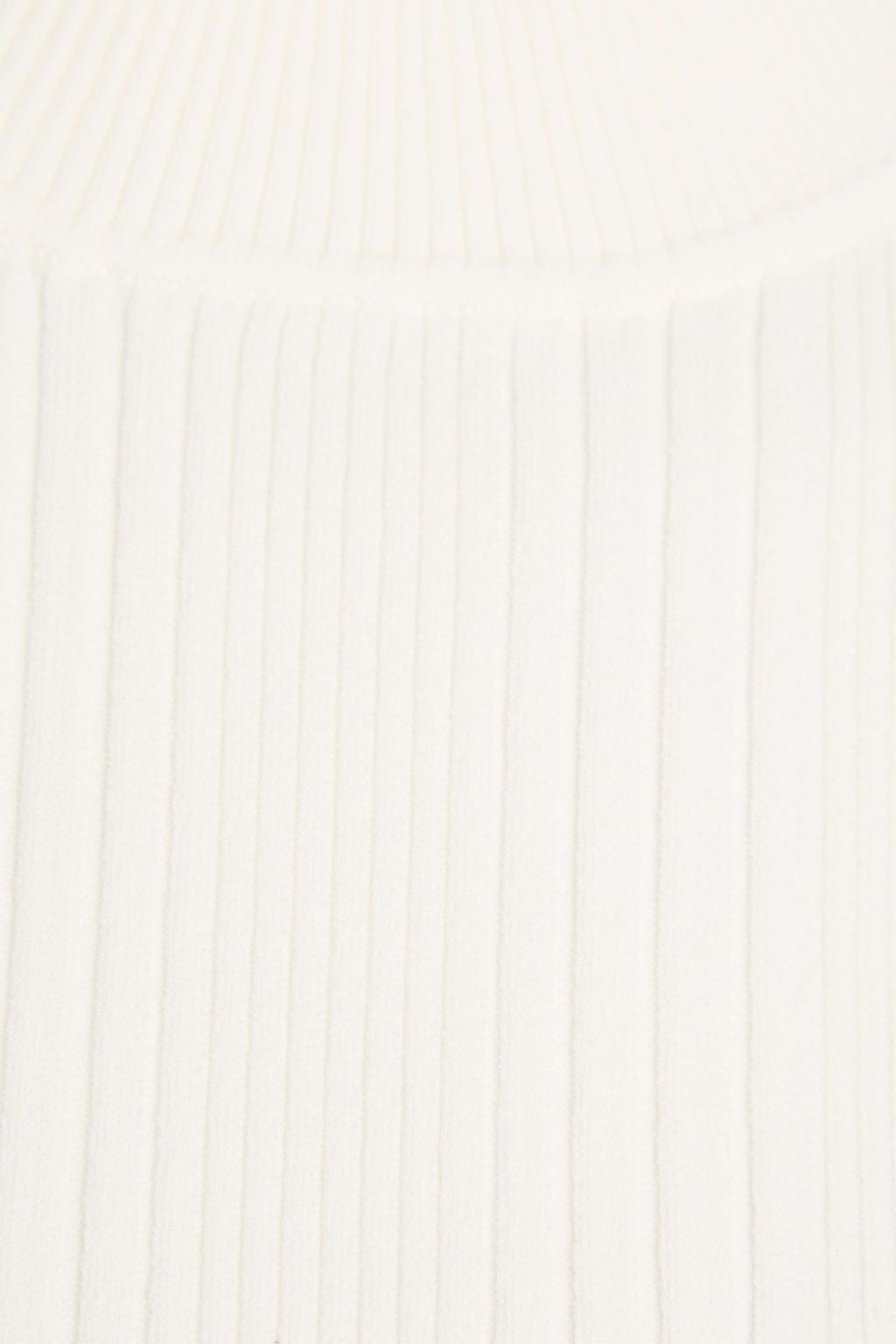 VERONICA BEARD Amarone ribbed-knit top