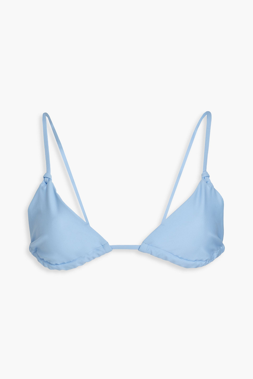 Casa Raki Dafne Triangle Bikini Top In Light Blue