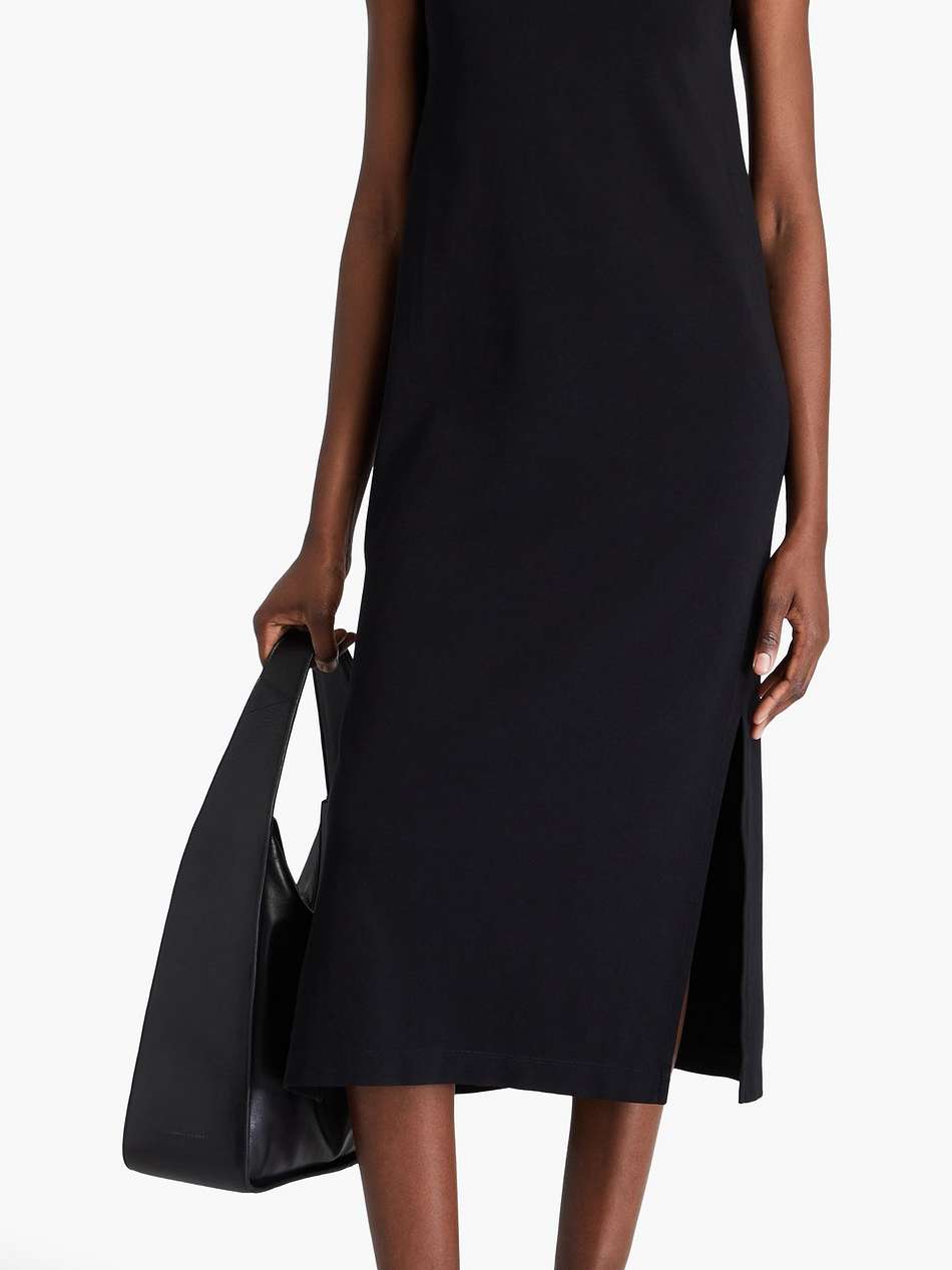 cotton-jersey midi dress