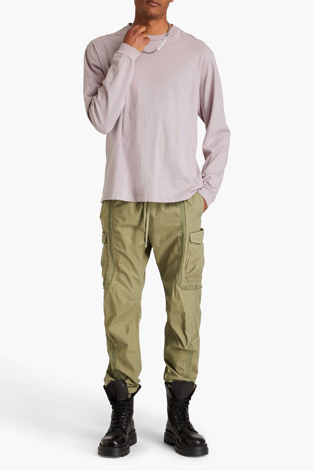 JOHN ELLIOTT University cotton-jersey T-shirt
