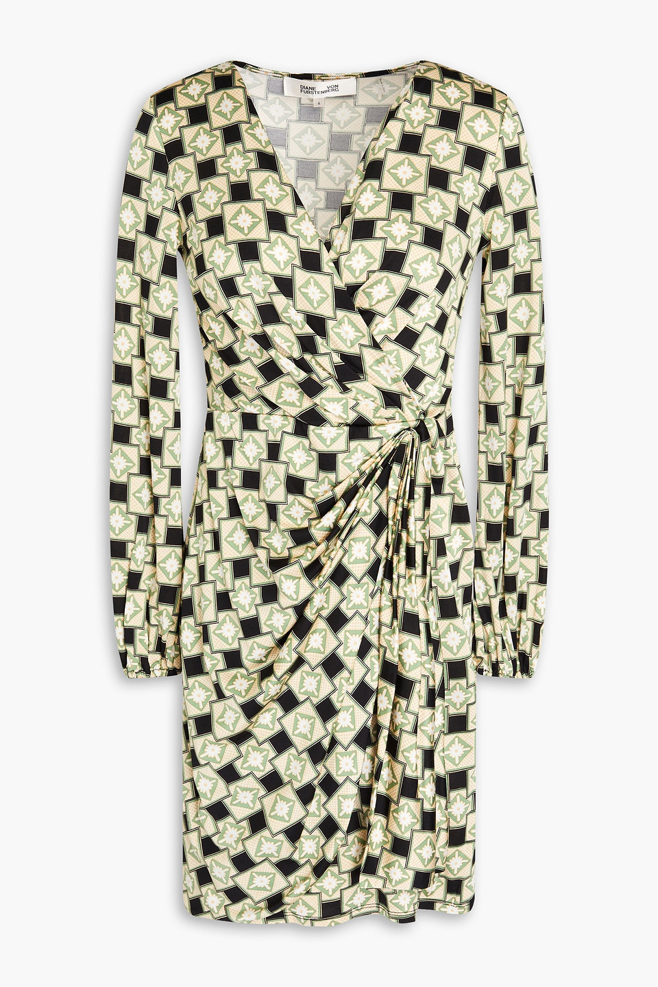 Diane Von Furstenberg Dvf In Green