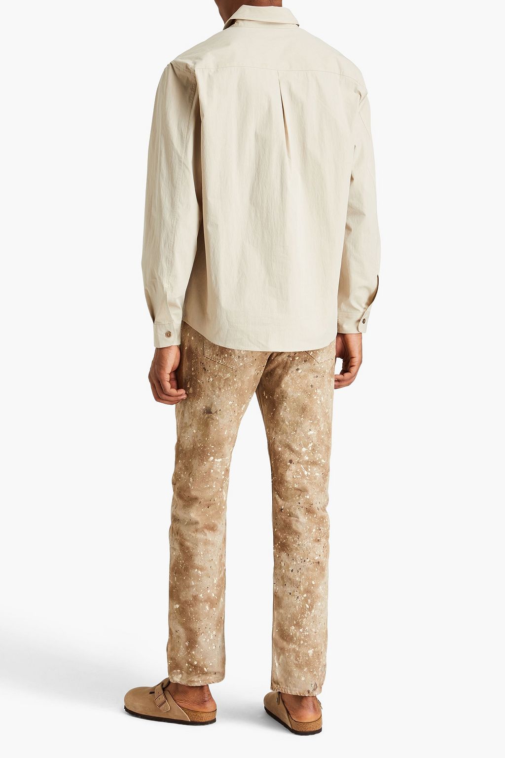 JOHN ELLIOTT قميص "كلوك" من مزيج من القطن