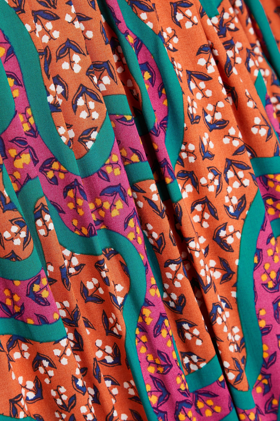 Diane Von Furstenberg Alejandro Graphic-print Maxi Dress In Tan