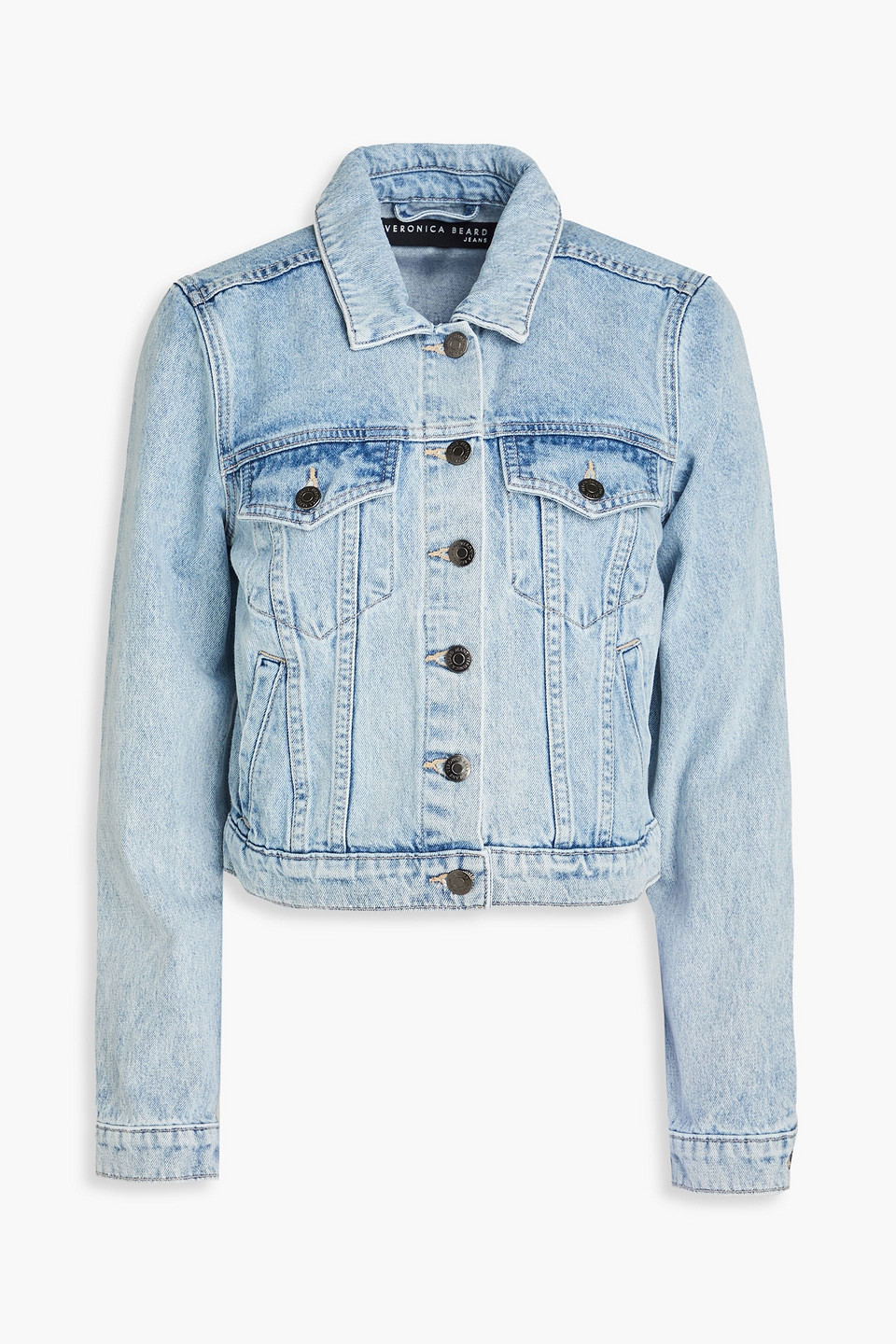 Veronica Beard Denim Jacket In Light Denim