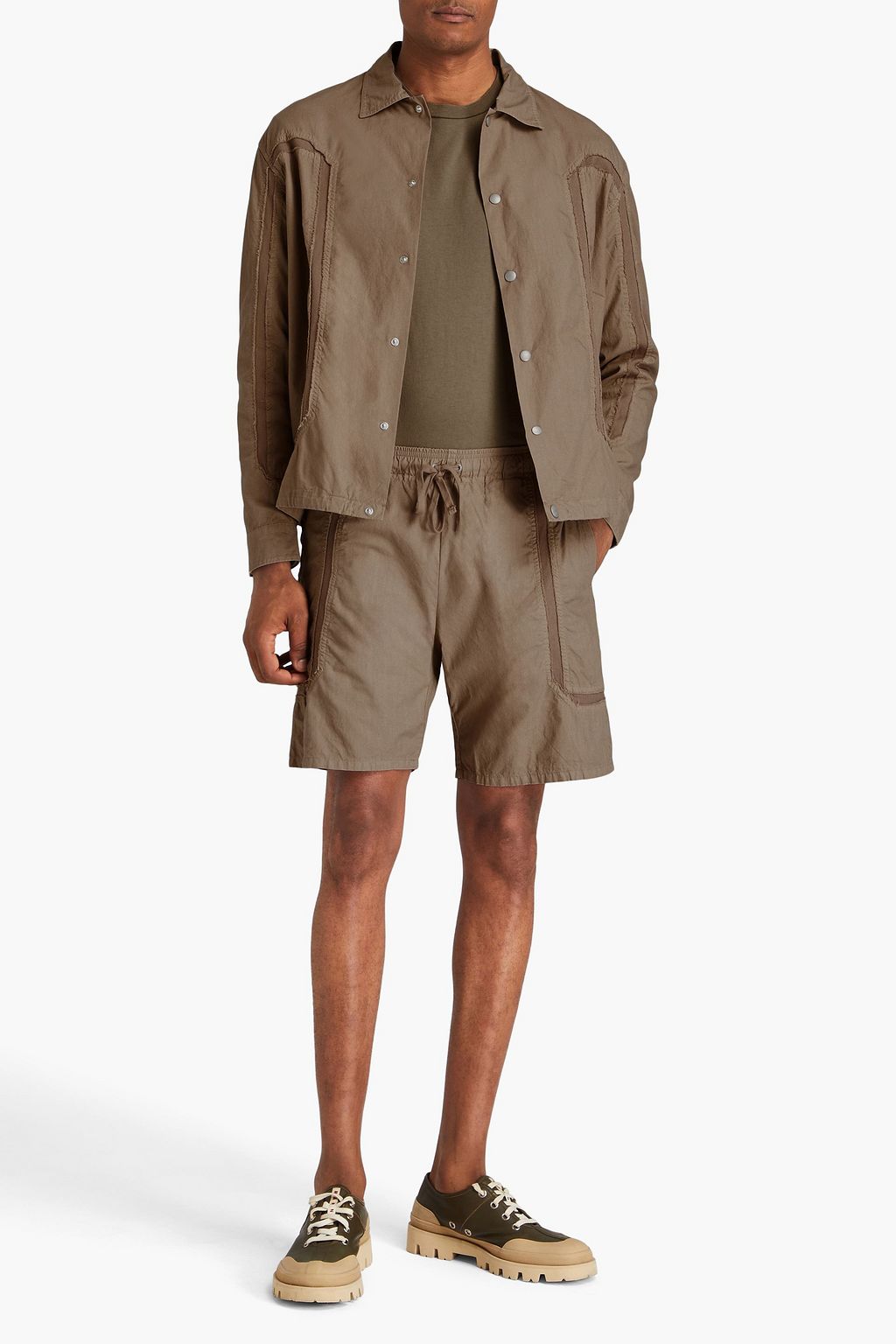 JOHN ELLIOTT شورت مصنوع من القطن