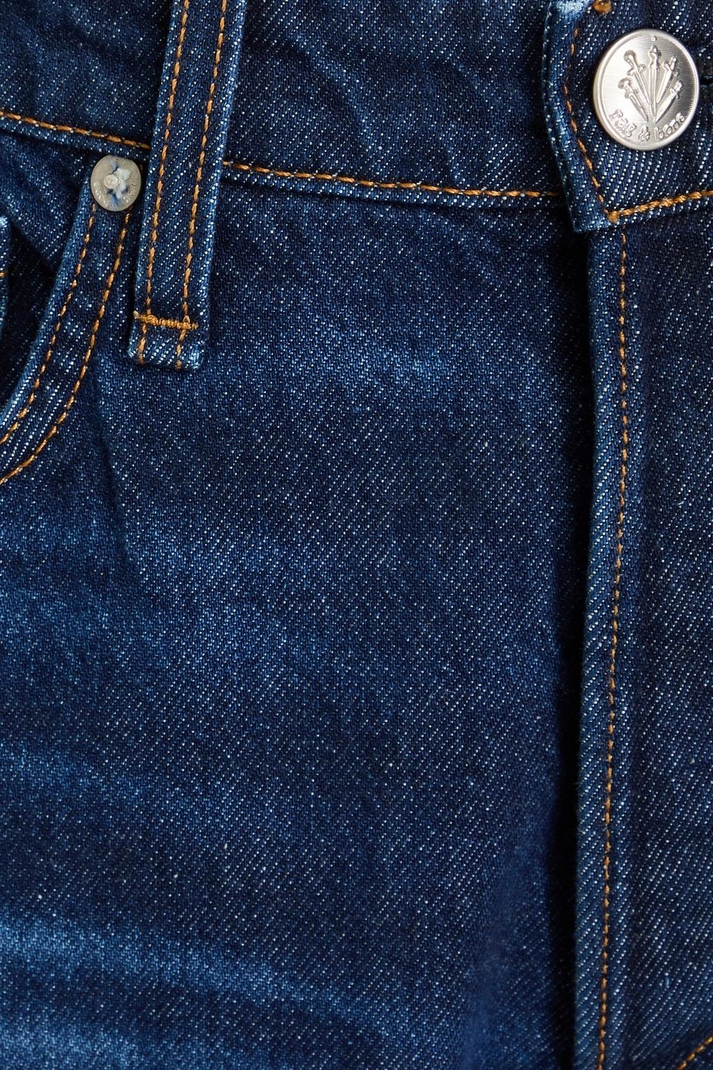 RAG & BONE جينز "أليسا" قصير بقصة تضيق تدريجيًا وخصر مرتفع