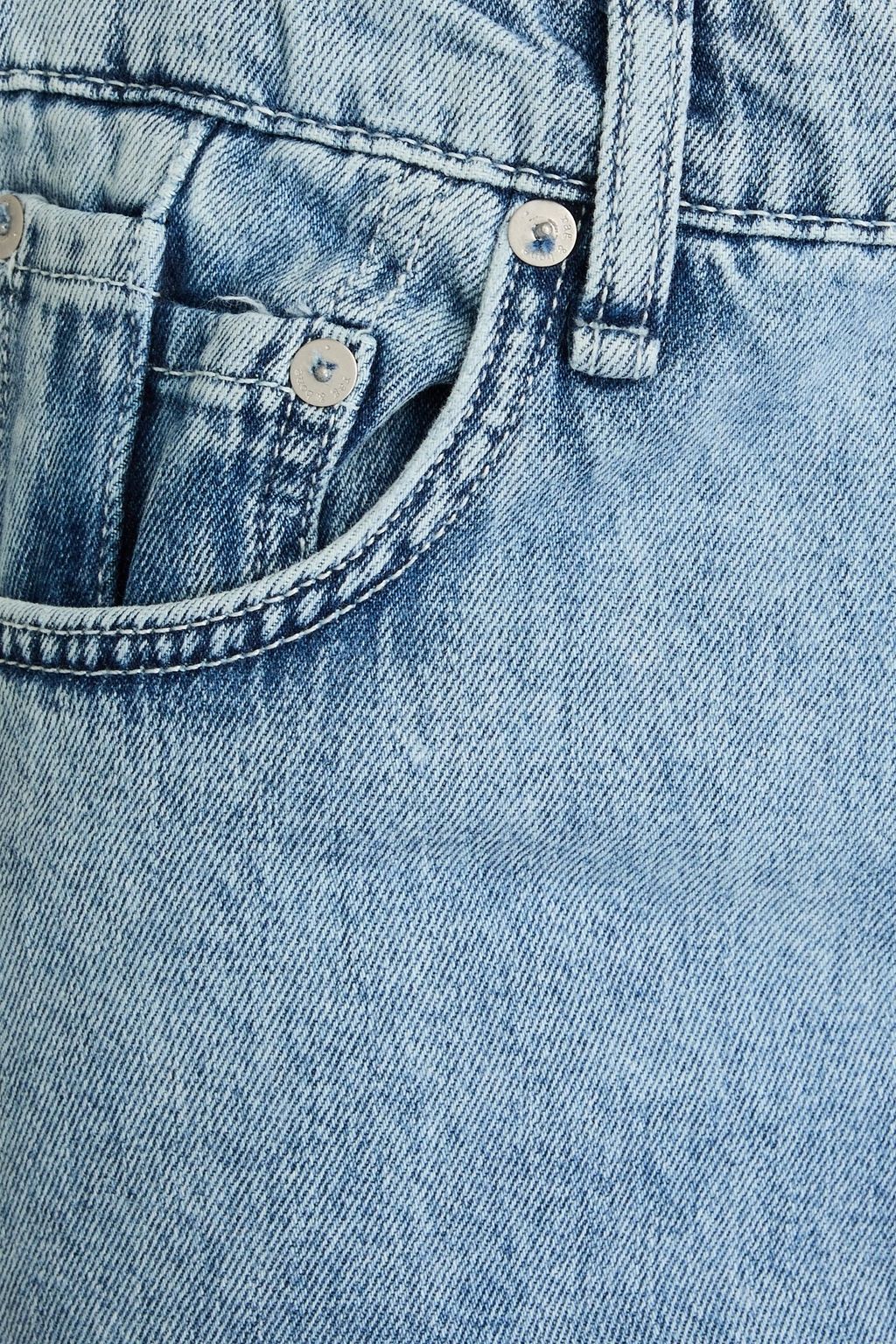 RAG & BONE Splice high-rise barrel-leg jeans