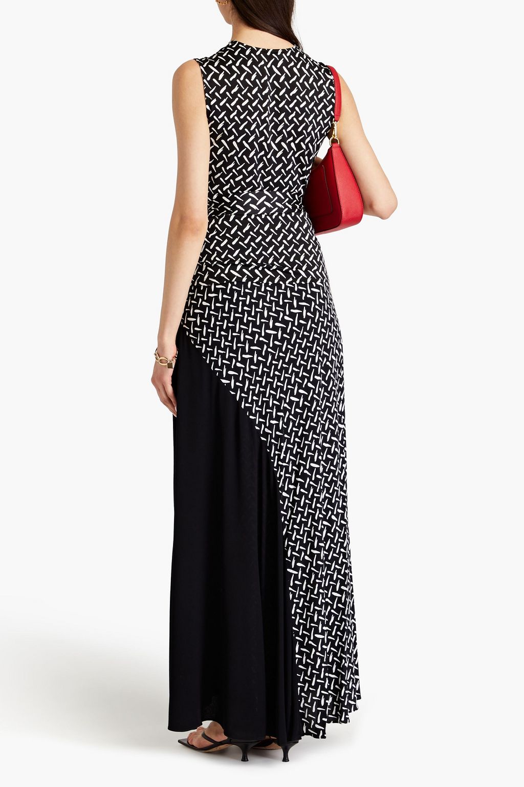 DIANE VON FURSTENBERG Rachael printed jersey top
