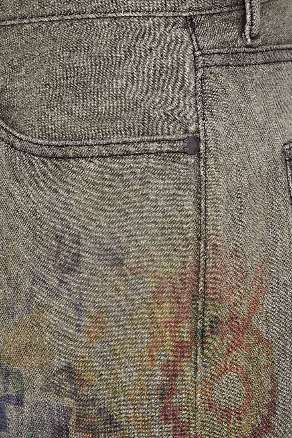 JOHN ELLIOTT Daze printed denim jeans