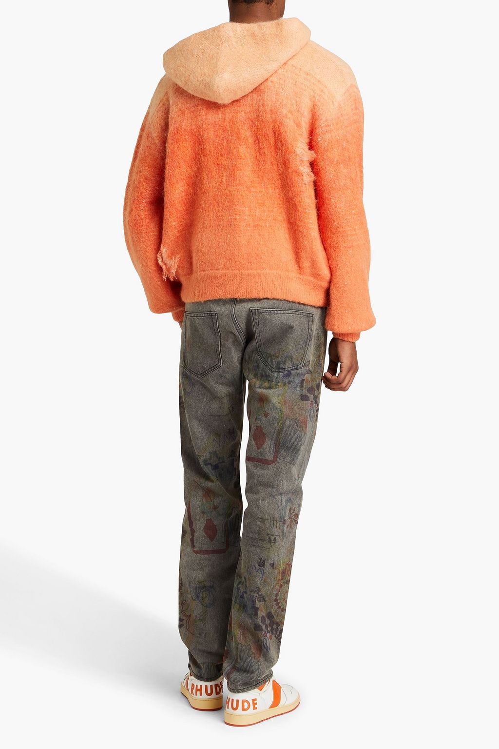 JOHN ELLIOTT Daze printed denim jeans